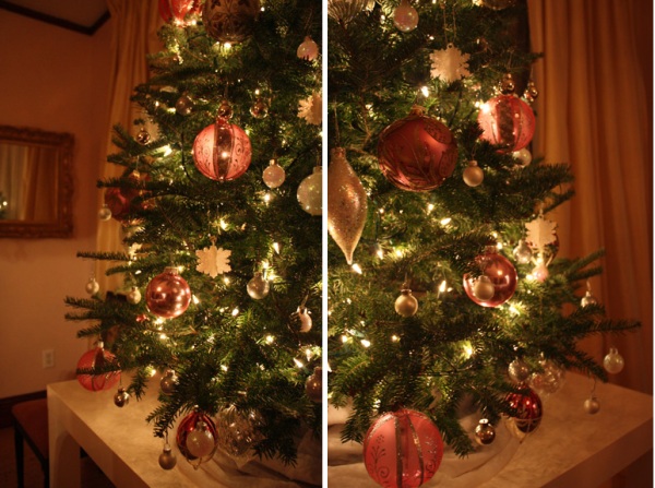 Detail Shots: Tabletop Christmas Tree